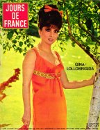 Jours de France du 26 Août 1967 - Gina Lollobrigida 